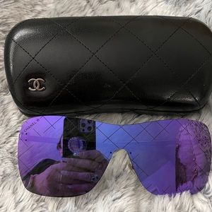 Chanel glasses purple. These are a must have